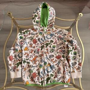 EUC Disney Store Toy Story 4 Hooded Zip Hoodies Jacket Size 7/8